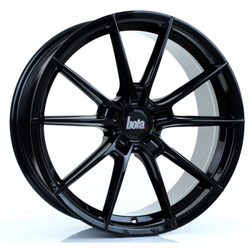Bola Wheels B19 18x8 ET42-45 5x112 Gloss Black