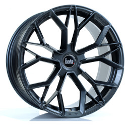 Bola Wheels FLF 19x9.5 5x100 ET45-50 Gloss Gun metal