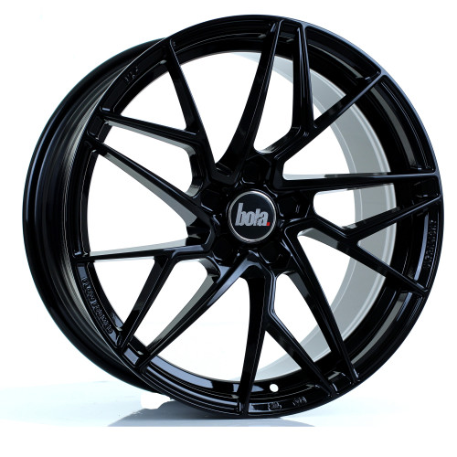 Bola Wheels FLR 18x8.5 5x114 ET40-50 Gloss Black