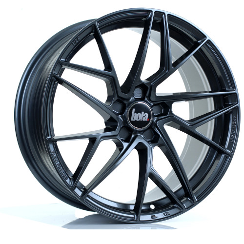 Bola Wheels FLR 18x8.5 5x114 ET40-50 Gloss Gun metal