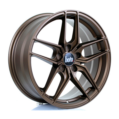 Bola Wheels B11 18x8 ET30-45 5x105 Matt Bronze