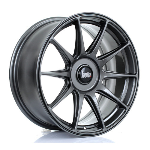 Bola Wheels B15 17x8 ET35-45 5x105 Gloss Gunmetal