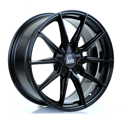 Bola Wheels B16 19x8,5 ET25-45 5x108 Gloss Black