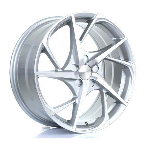 Bola Wheels B18 19x8,5 ET25-45 5x105 Silver Polished Face