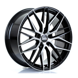 Bola Wheels B22 20x9 ET43 5x120 Black Brushed Face