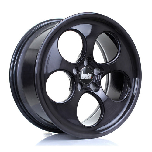 Bola Wheels B5 18x8,5 ET40-45 5x114 Black Brushed Polished Face