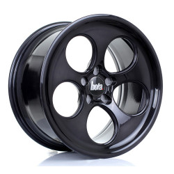 Bola Wheels B5 18x8,5 ET40-45 5x130 Black Brushed Polished Face