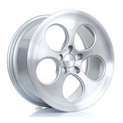 Bola Wheels B5 18x8,5 ET40-45 5x100 Silver Brushed Polished Face