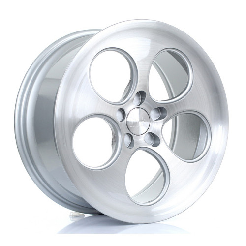 Bola Wheels B5 18x8,5 ET40-45 5x120 Silver Brushed Polished Face