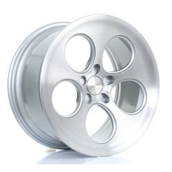 Bola Wheels B5 18x8,5 ET40-45 5x130 Silver Brushed Polished Face