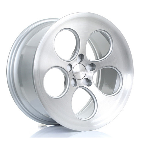 Bola Wheels B5 18x9,5 ET40-45 5x110 Silver Brushed Polished Face