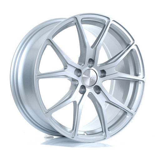 Bola Wheels B6 18x8 ET30-45 5x108 Crystal Silver