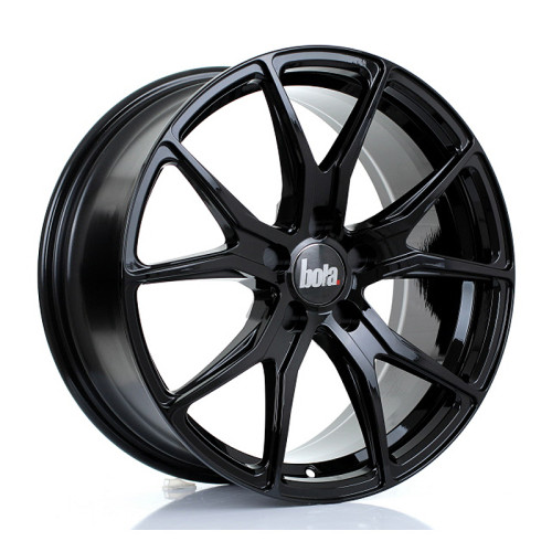 Bola Wheels B6 18x8 ET30-45 5x108 Gloss Black