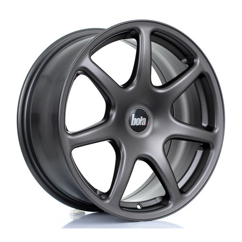 Bola Wheels B7 17x7.5 4x108 ET40-45 Matt Gun metal