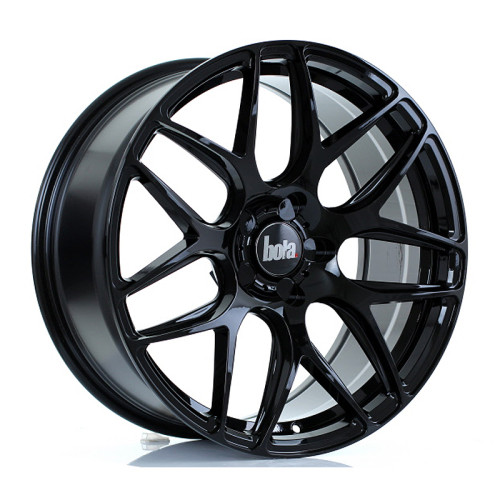 Bola Wheels B8R 19x8.5 5x105 ET25-45 Gloss Black