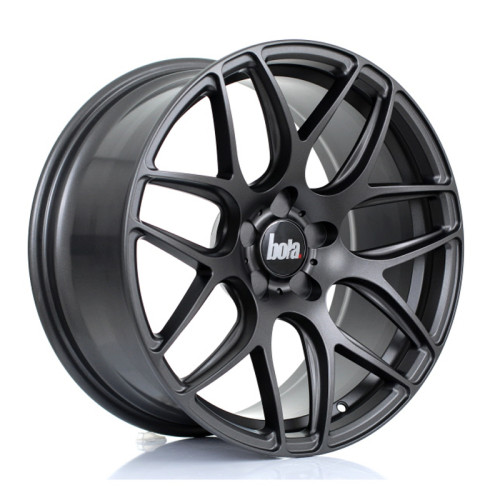 Bola Wheels B8R 18x8.5 5x100 ET25-45 Matt Gun metal