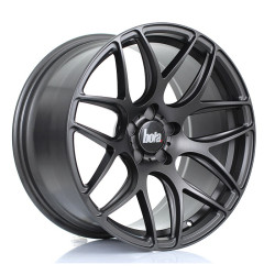 Bola Wheels B8R 18x9.5 5x100 ET25-45 Matt Gun metal