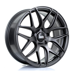 Bola Wheels B8R 19x8.5 5x100 ET25-45 Matt Gun metal