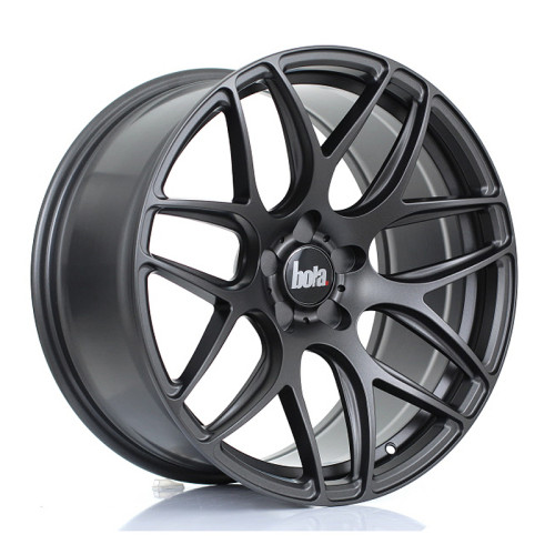 Bola Wheels B8R 19x9.5 5x100 ET25-45 Matt Gun metal