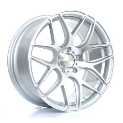 Bola Wheels B8R 18x8.5 5x100 ET25-45 Silver Polished Face