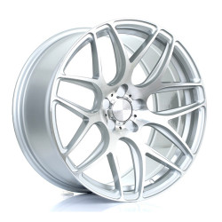 Bola Wheels B8R 19x9.5 5x100 ET25-45 Silver Polished Face