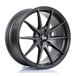 Bola Wheels B9 18x'8 5x100 ET30-45 Matt Gun metal