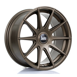 Bola Wheels CSR 17x'8 4x100 ET35-45 Matt Bronze