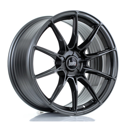 Bola Wheels FLB 18x8.5 5x105 ET25-45 Gloss Gun metal