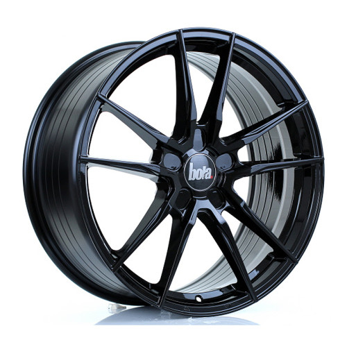 Bola Wheels FLD 19x8.5 5x100 ET25-63 Gloss Black