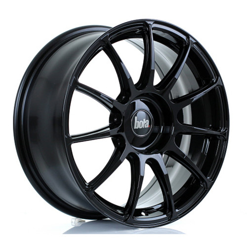 Bola Wheels VST 17x7.5 4x108 ET40-45 Gloss Black