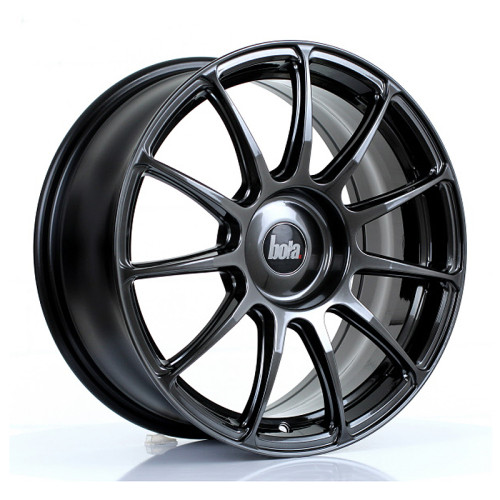 Bola Wheels VST 17x7.5 4x98 ET40-45 Hyper Black