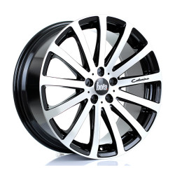 Bola Wheels XTR 20x8.5 5x100 ET20-55 Gloss Black Polished Face