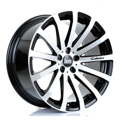 Bola Wheels XTR 20x9.5 5x100 ET20-55 Gloss Black Polished Face