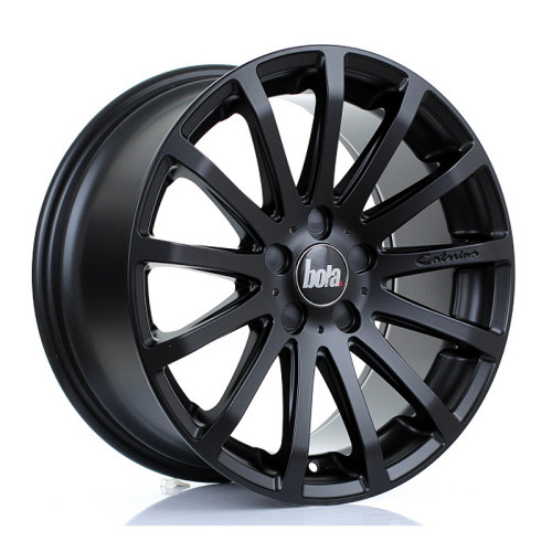 Bola Wheels XTR 18x8.5 5x100 ET40-55 Matt Black