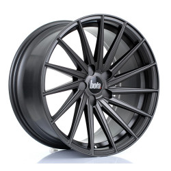 Bola Wheels ZFR 19x9.5 5x100 ET25-45 Matt Gun metal