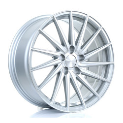 Bola Wheels ZFR 19x8.5 5x100 ET25-45 Silver Polished Face