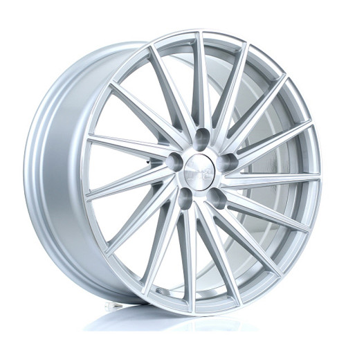 Bola Wheels ZFR 19x8.5 5x110 ET25-45 Silver Polished Face