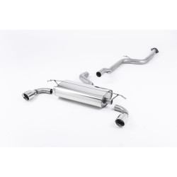 Milltek Sport Cat-back Ford Focus Mk2 ST 225 Non-resonated SSXFD042