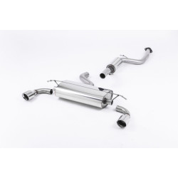 Milltek Sport Cat-back Ford Focus Mk2 ST 225 Resonated SSXFD043