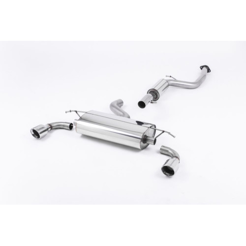 Milltek Sport Cat-back Ford Focus Mk2 ST 225 Resonated SSXFD043