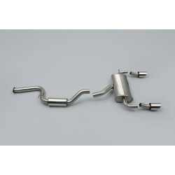 Milltek Sport Cat-back Ford Focus MK2 RS 2.5T 305PS Resonated SSXFD085
