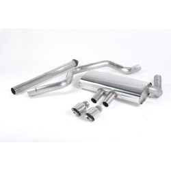 Milltek Sport Cat-back Ford Focus Mk3 ST 2.0 EcoBoost Non-resonated SSXFD092