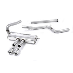 Milltek Sport Cat-back Ford Focus Mk3 ST 2.0 EcoBoost Non-resonated SSXFD093
