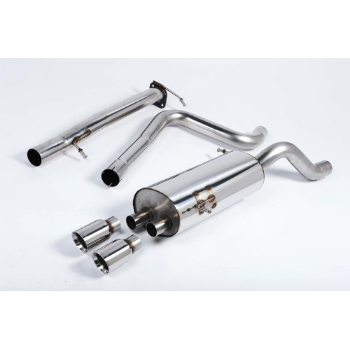 Milltek Sport Cat-back Ford Fiesta ST 1.6 EcoBoost 182PS & ST200 Non-resonated SSXFD098