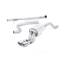 Milltek Sport Cat-back Ford Fiesta 1.0T EcoBoost Non-resonated SSXFD109