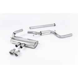 Milltek Sport Cat-back Ford Focus Mk3 ST 2.0 EcoBoost Non-resonated SSXFD119