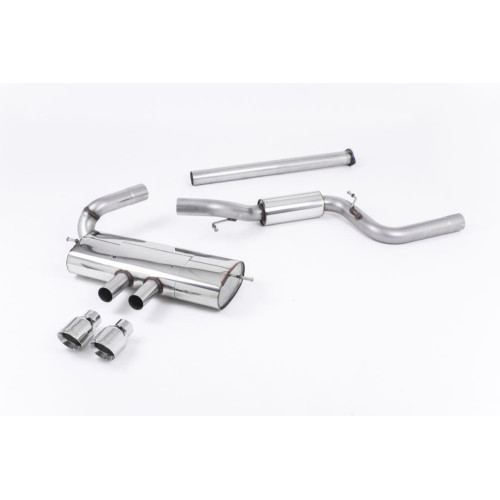 Milltek Sport Cat-back Ford Focus Mk3 ST 2.0 EcoBoost Non-resonated SSXFD119