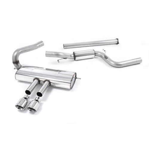 Milltek Sport Cat-back Ford Focus Mk3 ST 2.0 EcoBoost Non-resonated SSXFD122
