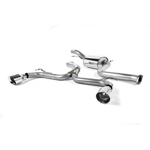 Milltek Sport Cat-back Ford Focus Mk2 ST 225 Non-resonated SSXFD135