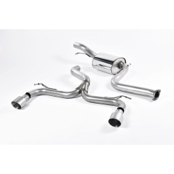 Milltek Sport Cat-back Ford Focus Mk2 ST 225 Non-resonated SSXFD163